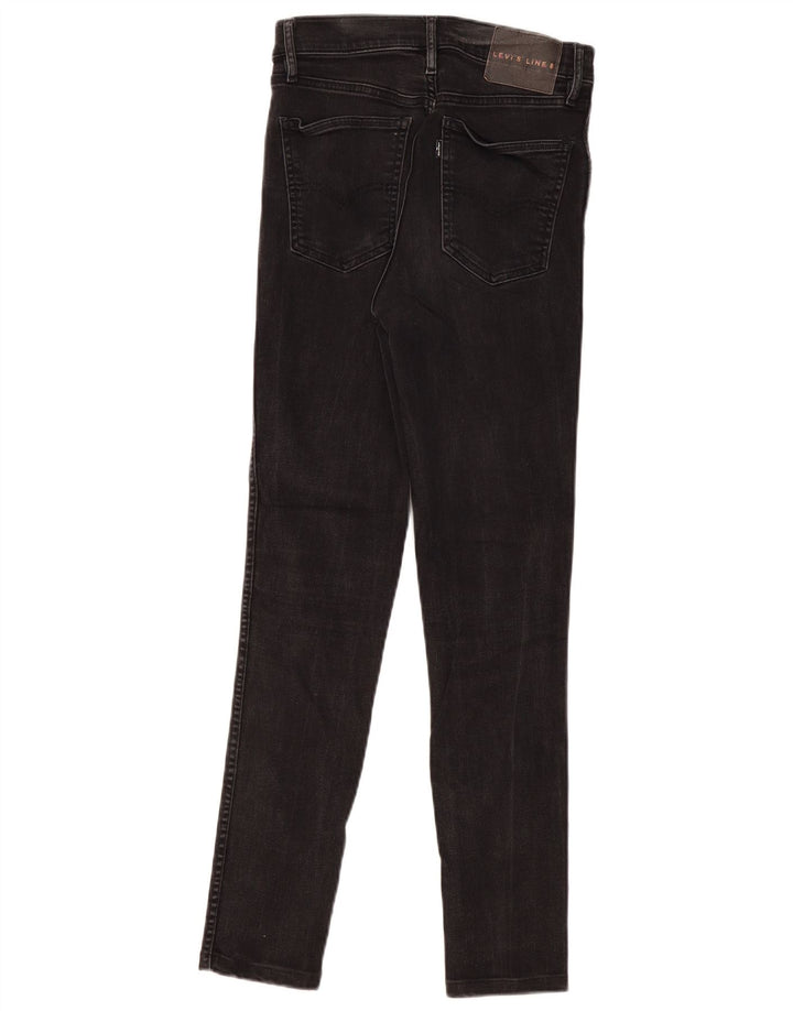 Jeans skinny da donna LEVI'S W26 L28 cotone nero