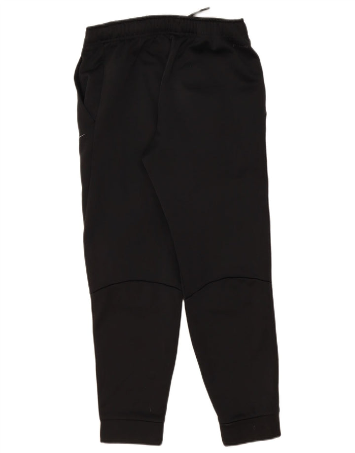 Pantaloni da tuta da donna Nike Dri Fit, pantaloni da jogging, piccoli, in poliestere nero
