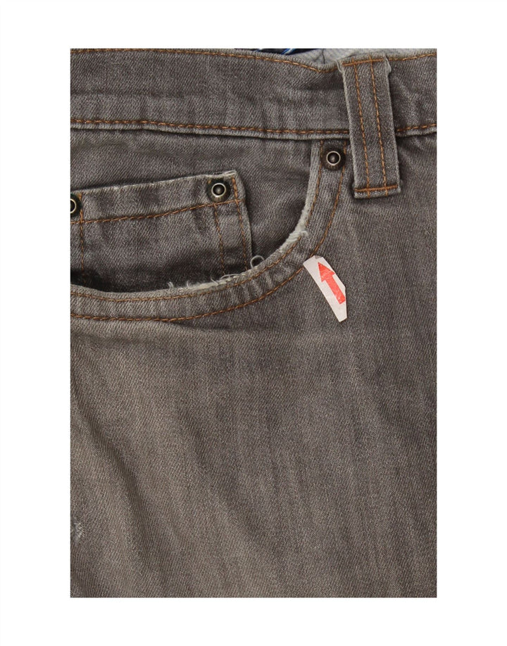 Jeans dritti Marks & Spencer da uomo blu Harbour W40 L29 cotone grigio