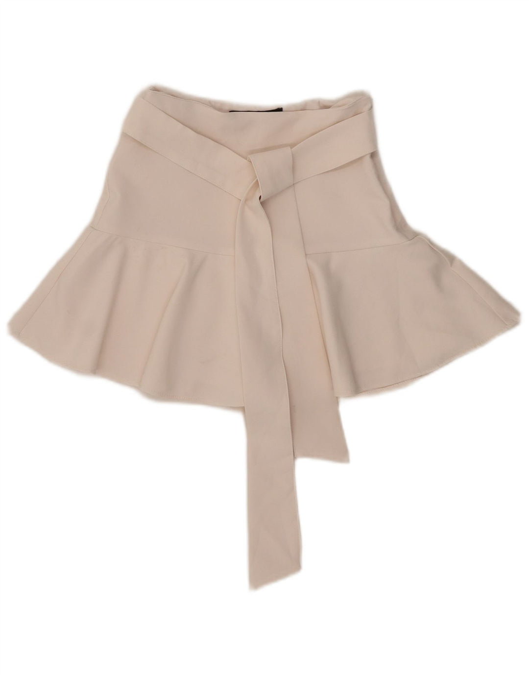 Gonna corta da donna Zara XS W24 poliestere bianco