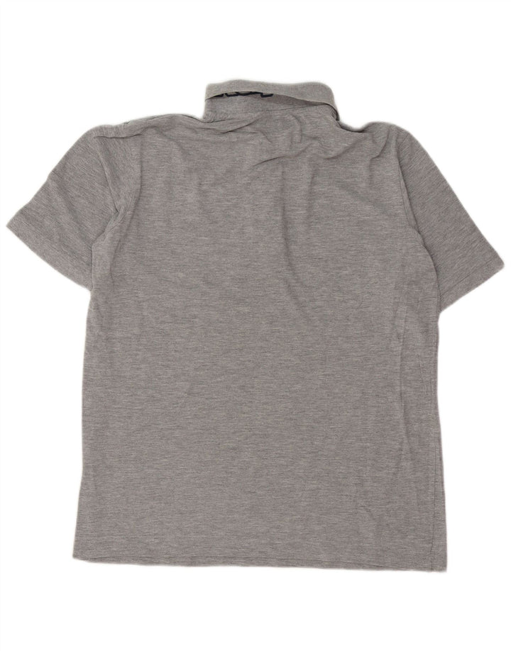 Polo Kappa Uomo Large in Cotone Grigio