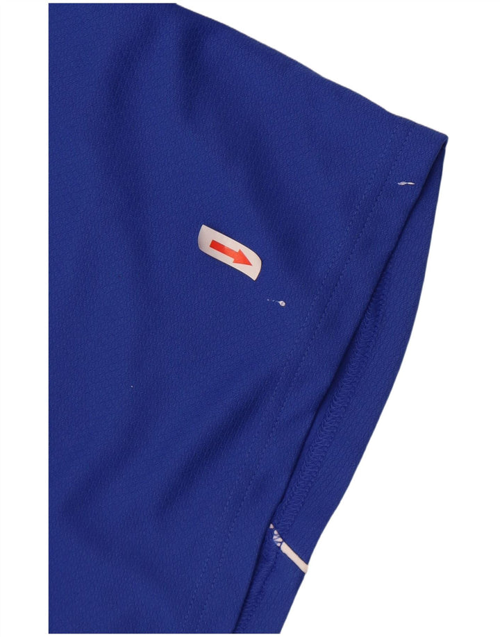 Pantaloncini sportivi Adidas Climalite da uomo XL blu poliestere