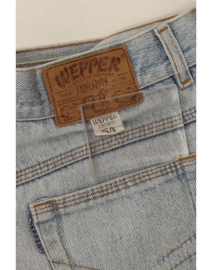 Pantaloncini di jeans da donna VINTAGE W32 grandi blu