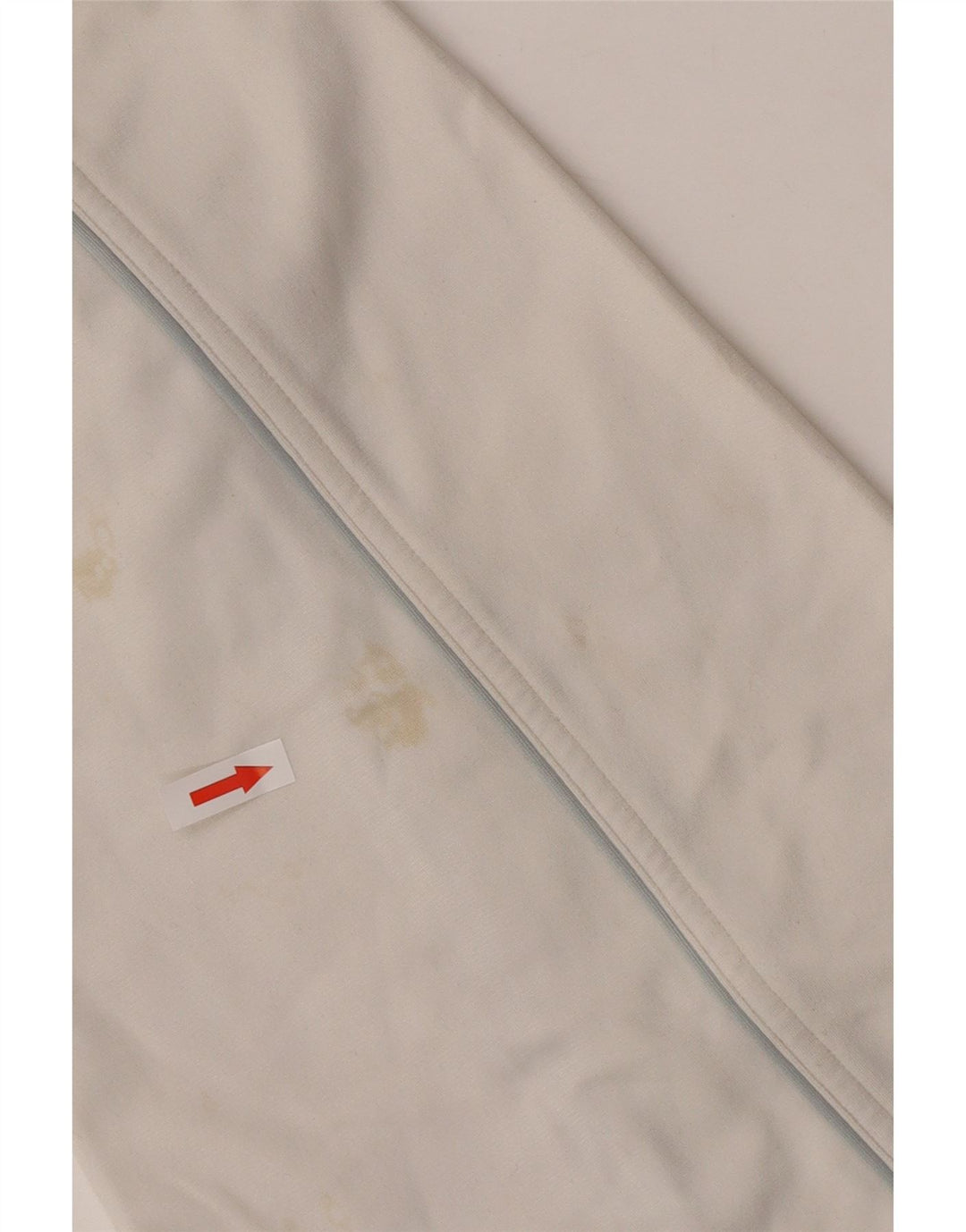 Giacca da tuta da uomo ADIDAS UK 42/44 Large Poliestere bianco