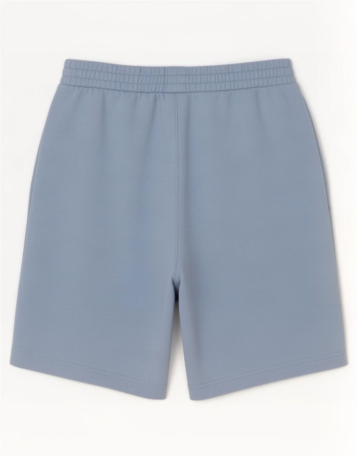Pantaloncini sportivi da uomo Adidas in cotone blu medio