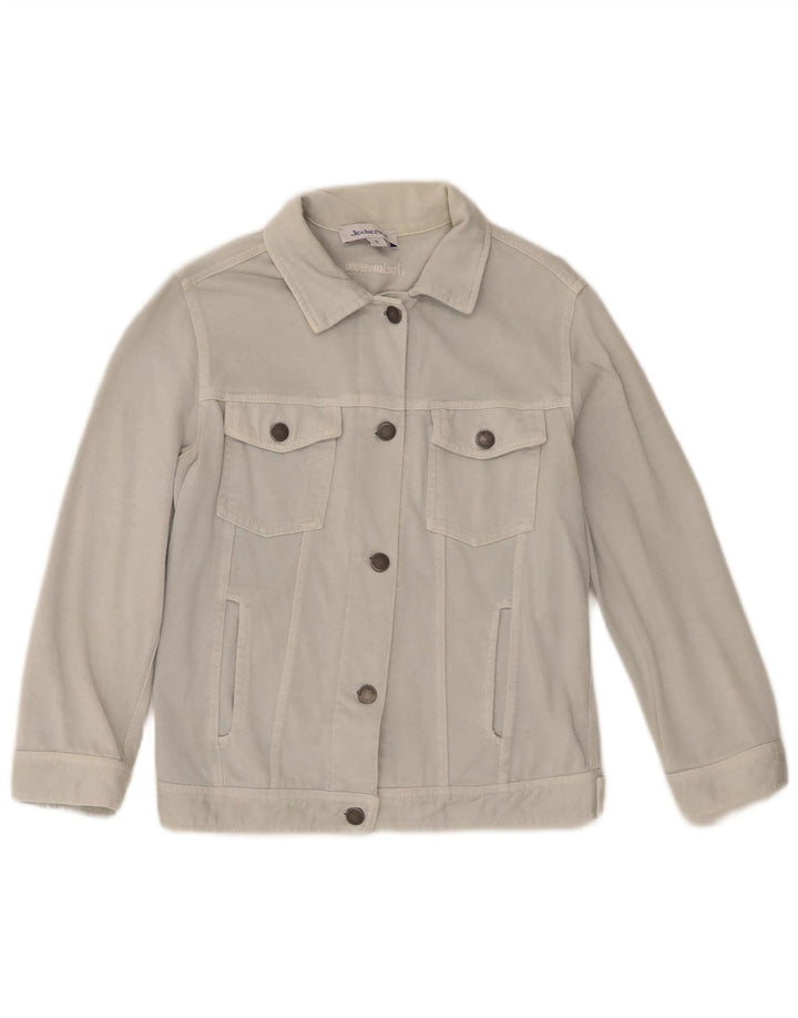 Giubbotto bomber da donna Jeckerson UK 10 piccolo cotone blu