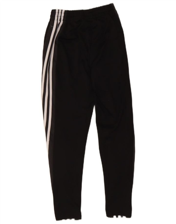 Pantaloni della tuta da ragazzo Adidas 11-12 anni in poliestere nero