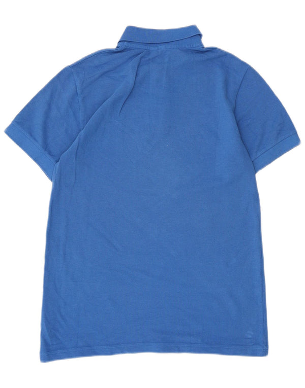 Polo Benetton Bambino 11-12 Anni 2XL Cotone Blu