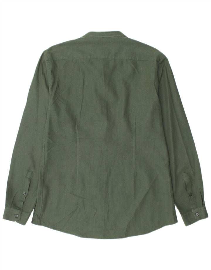 Camicia Zara da uomo slim fit grande verde