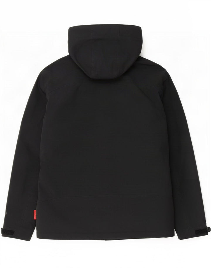 Giacca antipioggia con cappuccio da donna Engelbert Strauss UK 14 nylon nero medio