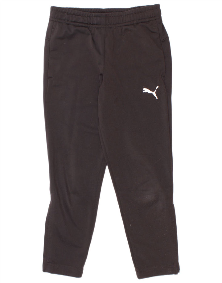 Pantaloni della tuta da ragazzo Puma 5-6 anni neri