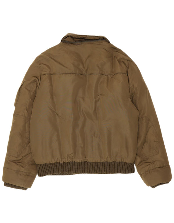 Giacca imbottita da uomo Tommy Hilfiger UK 40 grande nylon kaki