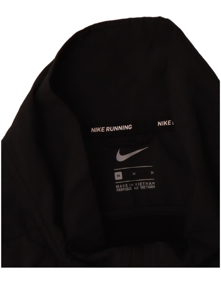 Giacca da tuta da donna NIKE UK 14 Medium Black Spandex