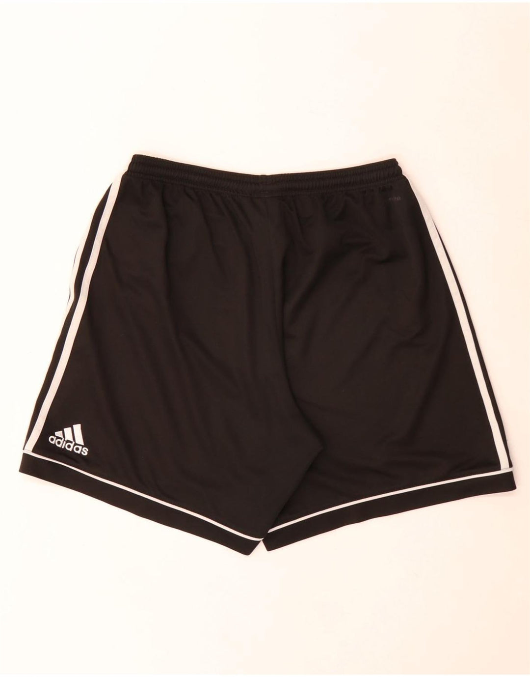 Pantaloncini sportivi Adidas Climalite da uomo grandi in poliestere nero