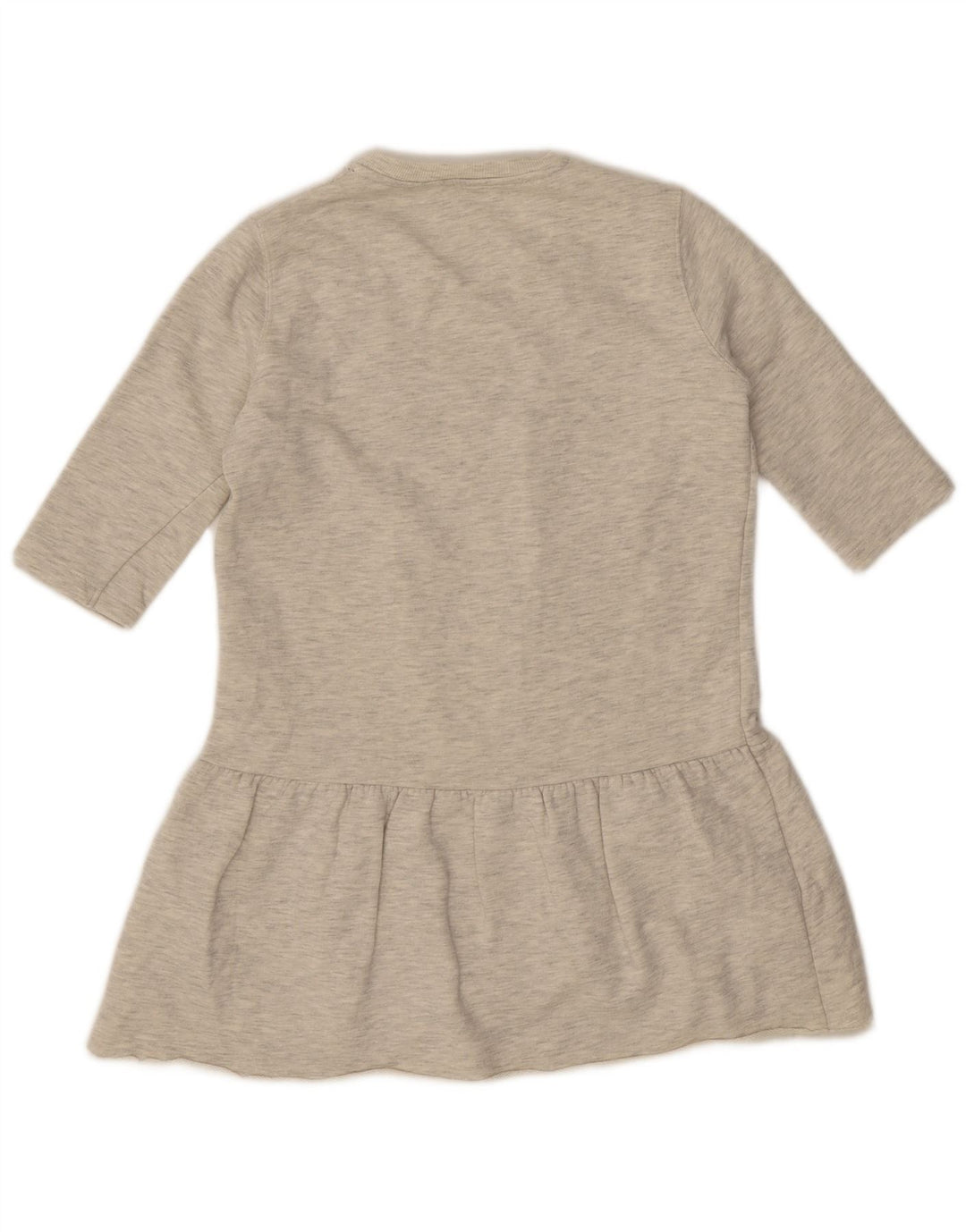 Abito a tunica da donna Zara UK 10 Piccolo poliestere screziato grigio