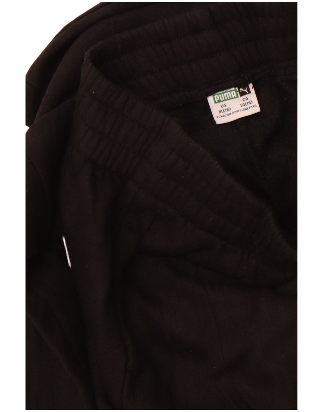 Pantaloni da tuta con grafica PUMA per ragazze 15-16 anni XL neri