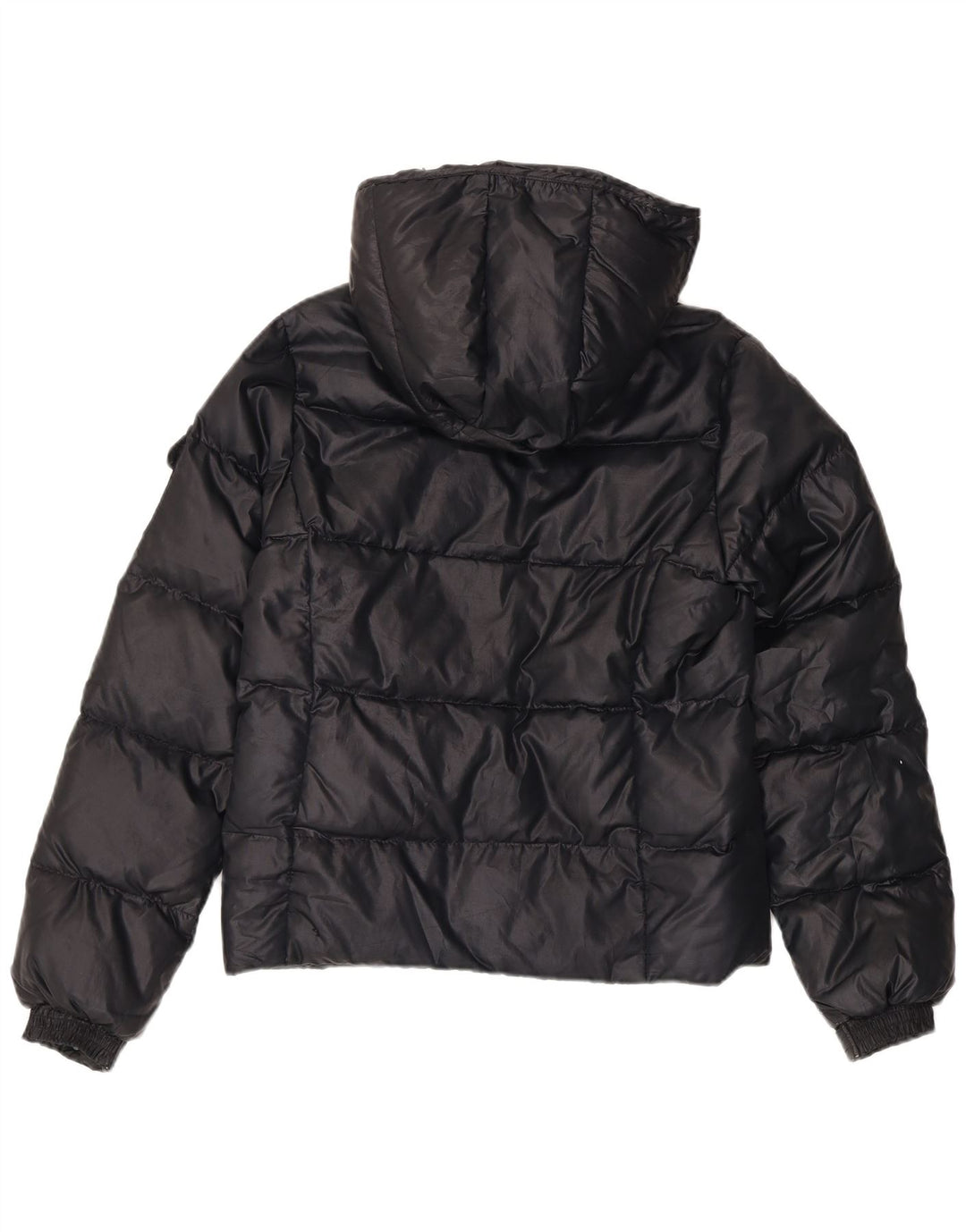 Giacca imbottita con cappuccio da donna Champion UK 10 piccola poliestere nero