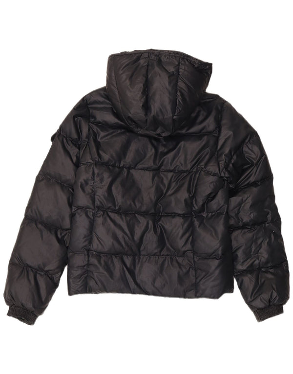 Giacca imbottita con cappuccio da donna Champion UK 10 piccola poliestere nero