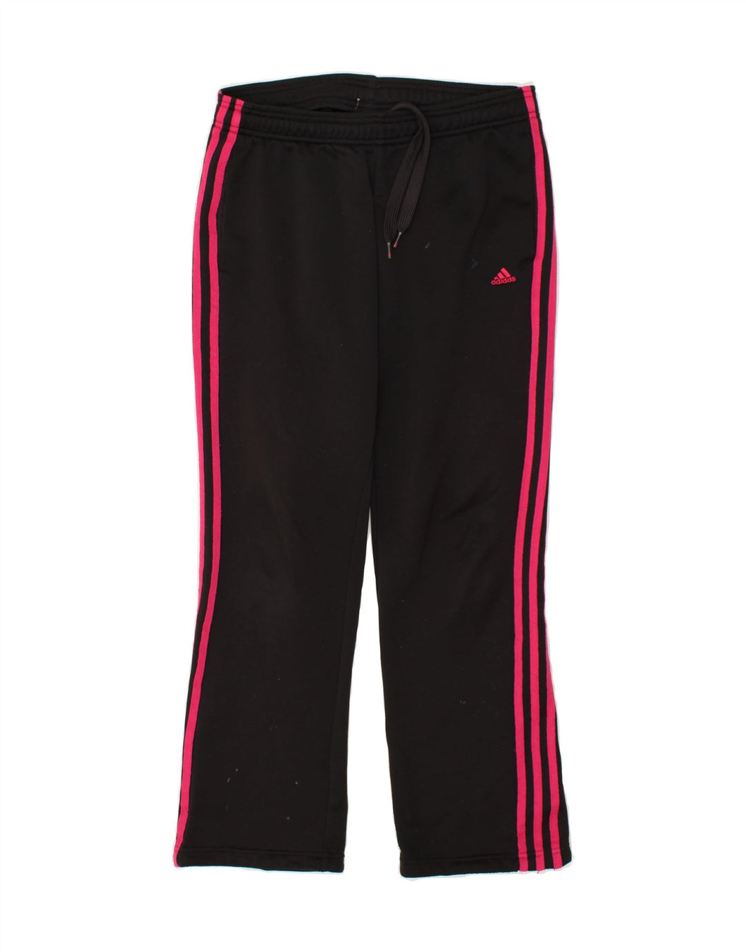 Pantaloni da tuta ADIDAS Climalite da donna UK 8/10 Small Poliestere nero