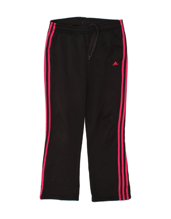 Pantaloni da tuta ADIDAS Climalite da donna UK 8/10 Small Poliestere nero