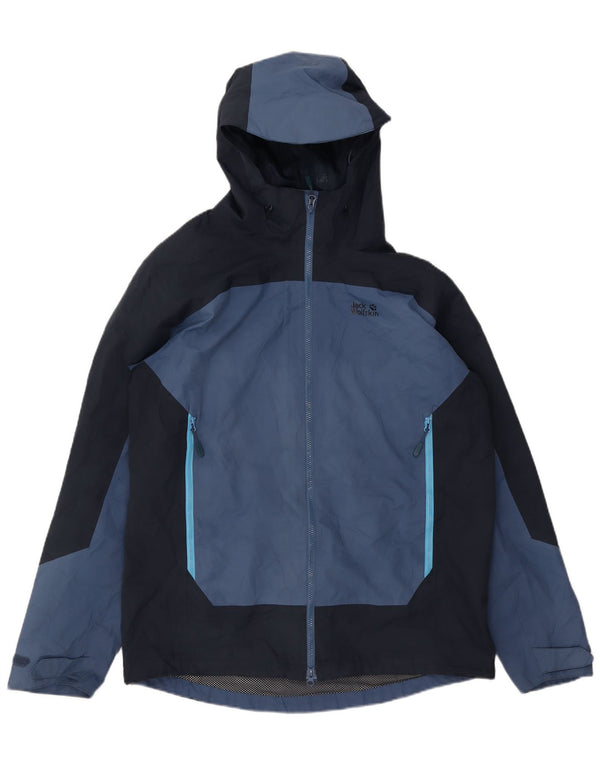 Giacca a vento da uomo Jack Wolfskin UK 44/46 XL Blu navy color block