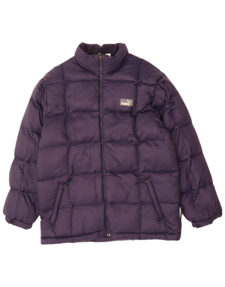 Giacca imbottita da uomo Puma UK 38 Medium Blu Navy Poliestere