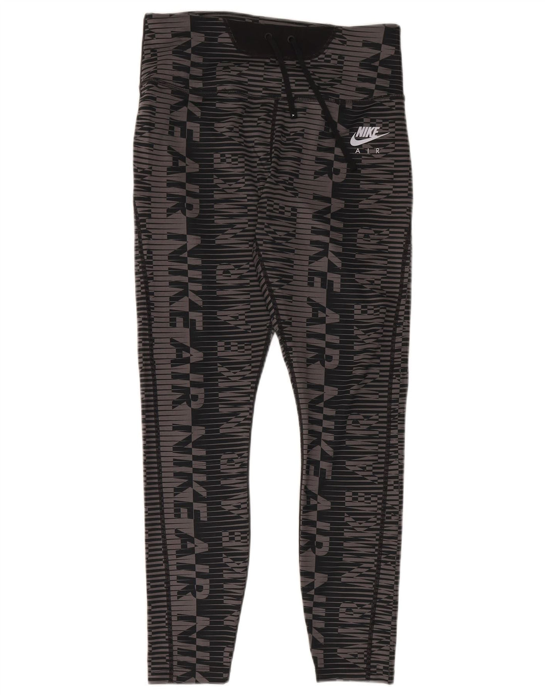 Pantaloni da tuta Nike Air Graphic da donna UK 14 Grigio medio geometrico