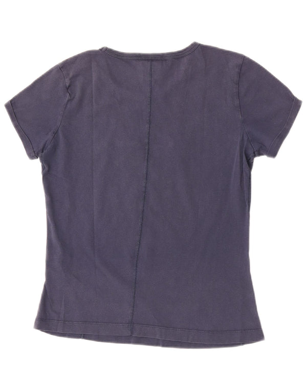 T-shirt grafica da donna Champion Top UK 12 medio blu navy