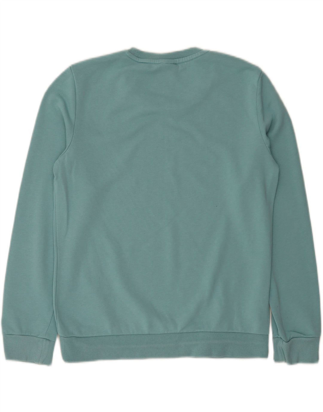 Felpa grafica da donna Adidas Jumper UK 12/14 Cotone blu medio