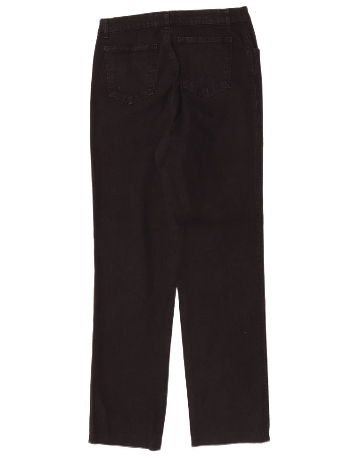Jeans dritti da donna Bianca Maria Caselli W28 L31 Neri