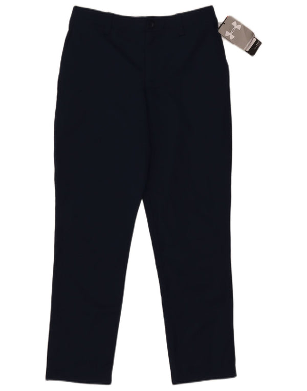 Pantaloni casual slim da ragazzo Under Armour 13-14 anni W26 L25 Blu navy