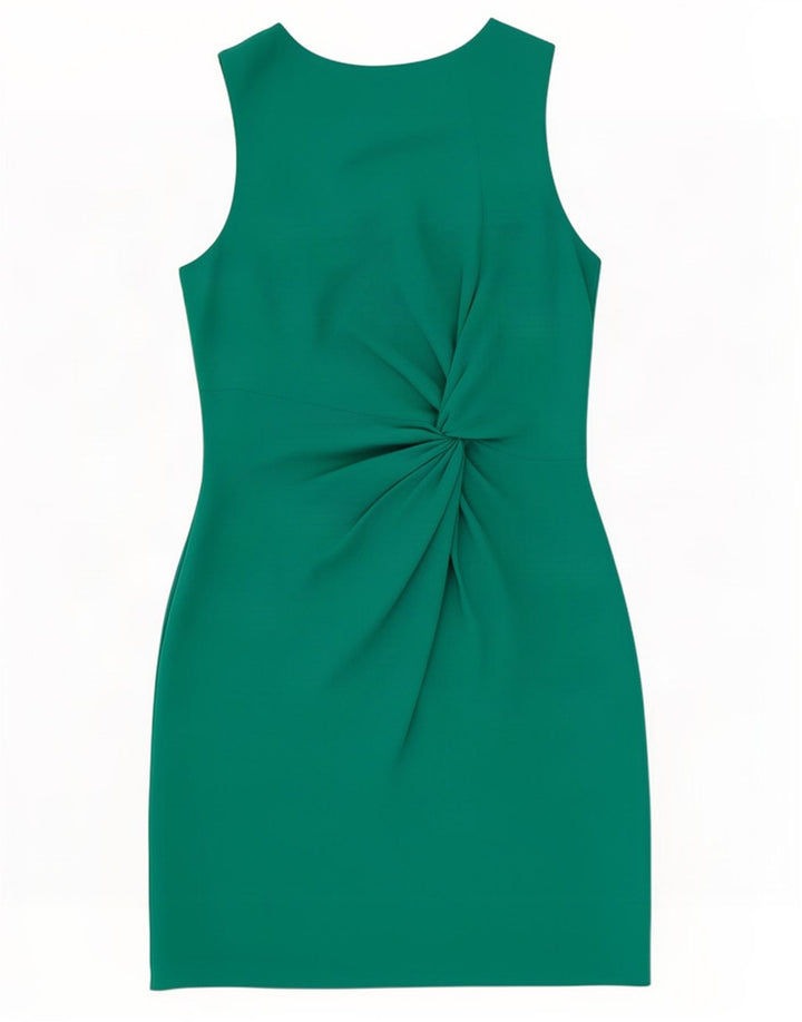 Abito tubino senza maniche da donna Oasis UK 8 piccolo poliestere verde
