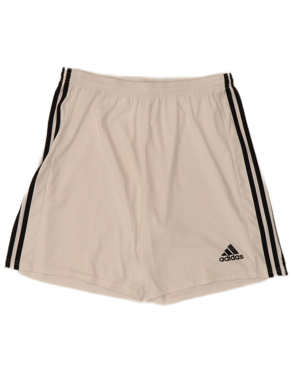 Pantaloncini sportivi ADIDAS Aeroready da uomo grandi bianchi