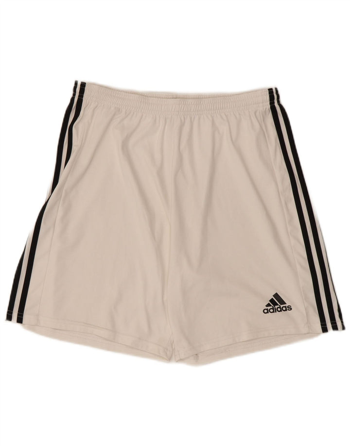 Pantaloncini sportivi ADIDAS Aeroready da uomo grandi bianchi