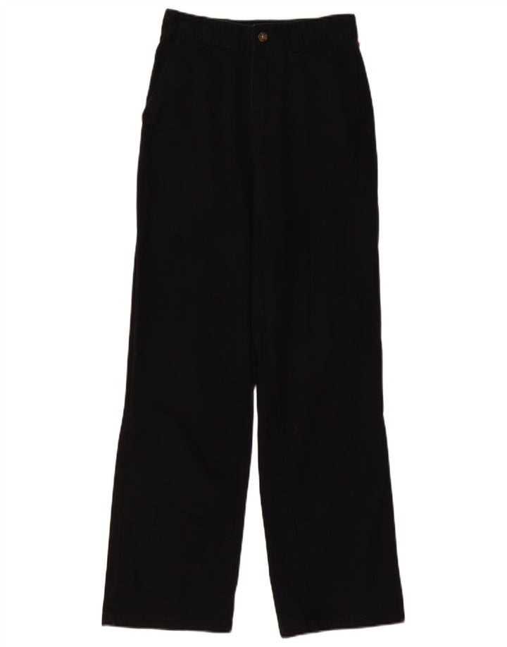 Pantaloni chino dritti da ragazzo IZOD 13-14 anni W26 L28 cotone nero