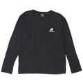 Top da uomo Lotto manica lunga grande in cotone blu navy