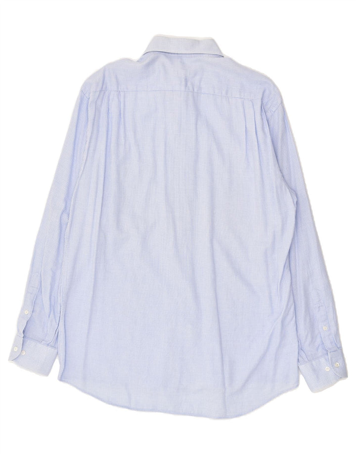 HUGO BOSS Mens Shirt Size 40 Medium Blue Cotton | Vintage Hugo Boss | Thrift | Second-Hand Hugo Boss | Used Clothing | Messina Hembry 