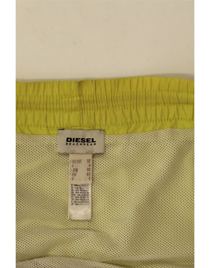 Pantaloncini da bagno con grafica da donna Diesel UK 14 Poliestere verde medio