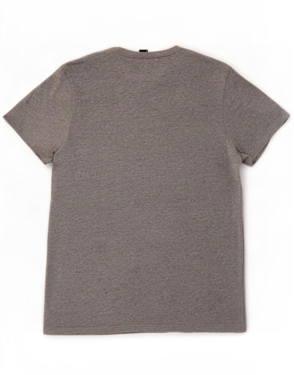 T-shirt grafica da uomo Adidas Top piccola grigia chiazzata