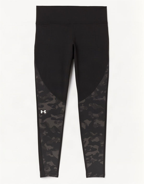 Leggings Under Armour da donna Cold Gear UK 14 medio nero mimetico