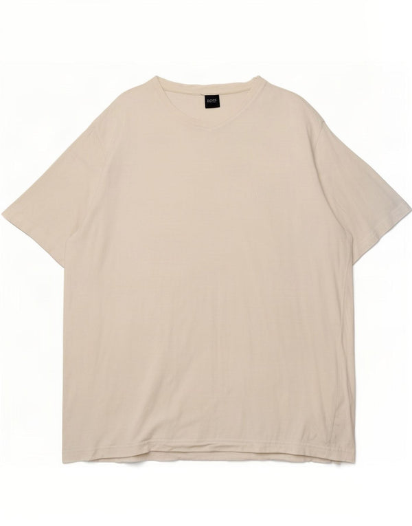 T-shirt da uomo Hugo Boss Top XL in cotone bianco