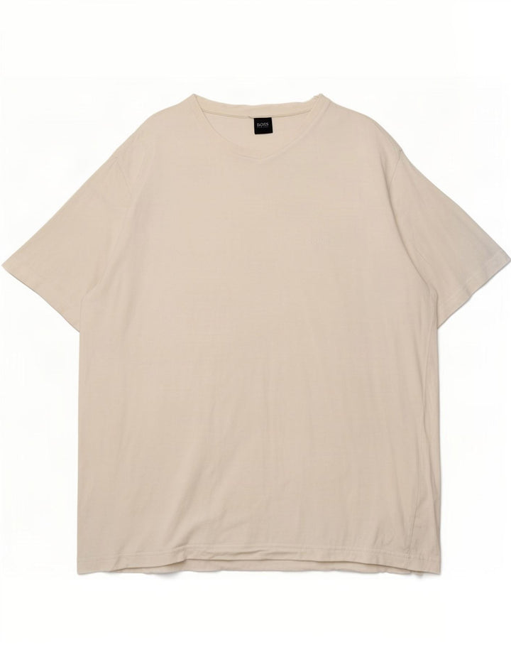 T-shirt da uomo Hugo Boss Top XL in cotone bianco