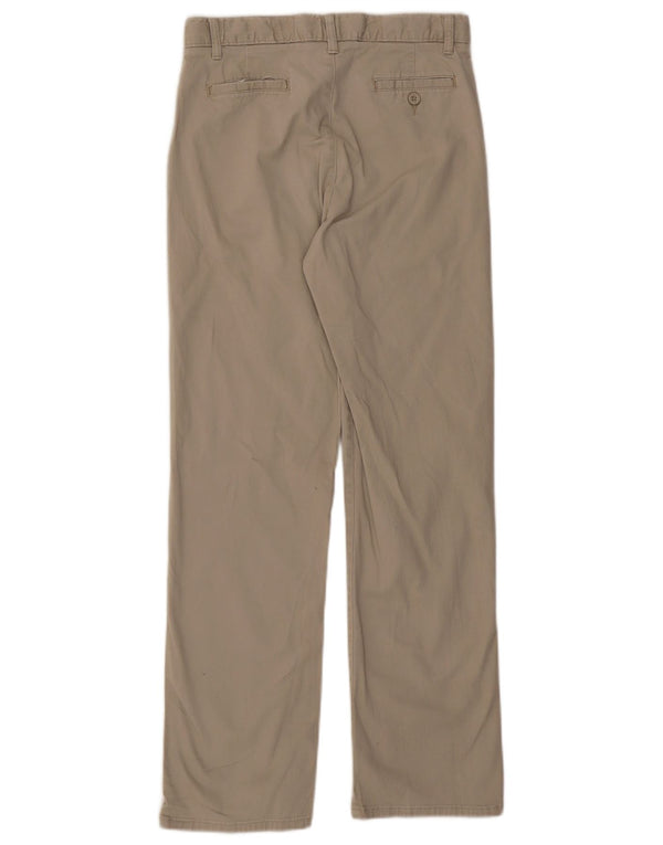 Pantaloni chino slim da ragazzo Izod 15-16 anni W26 L29 Cotone beige