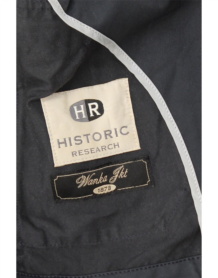 Giacca utility da uomo Historic Research Blazer UK 42 XL Blu navy in poliammide