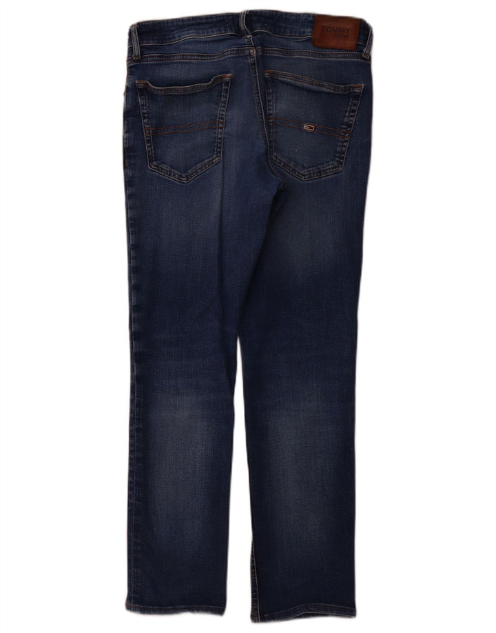 TOMMY HILFIGER Jeans dritti da donna W32 L27 cotone blu