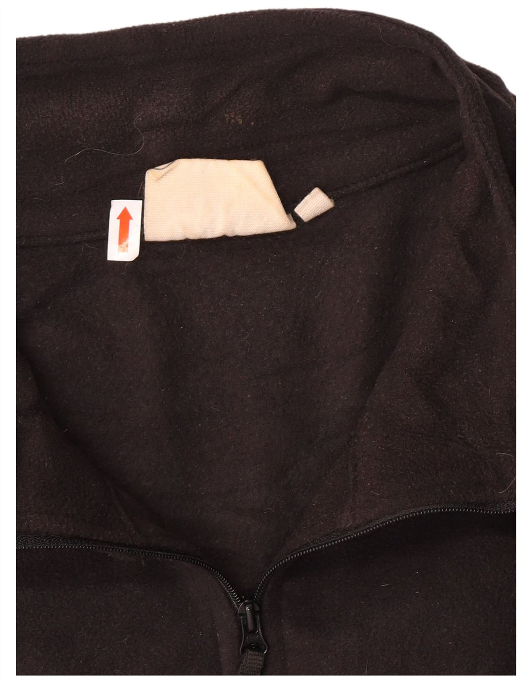 Maglione in pile da uomo con collo con zip Mountain Warehouse 3XL Nero