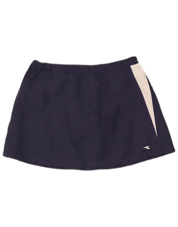 Gonna da tennis da donna Diadora UK 14 Poliestere color block medio blu navy
