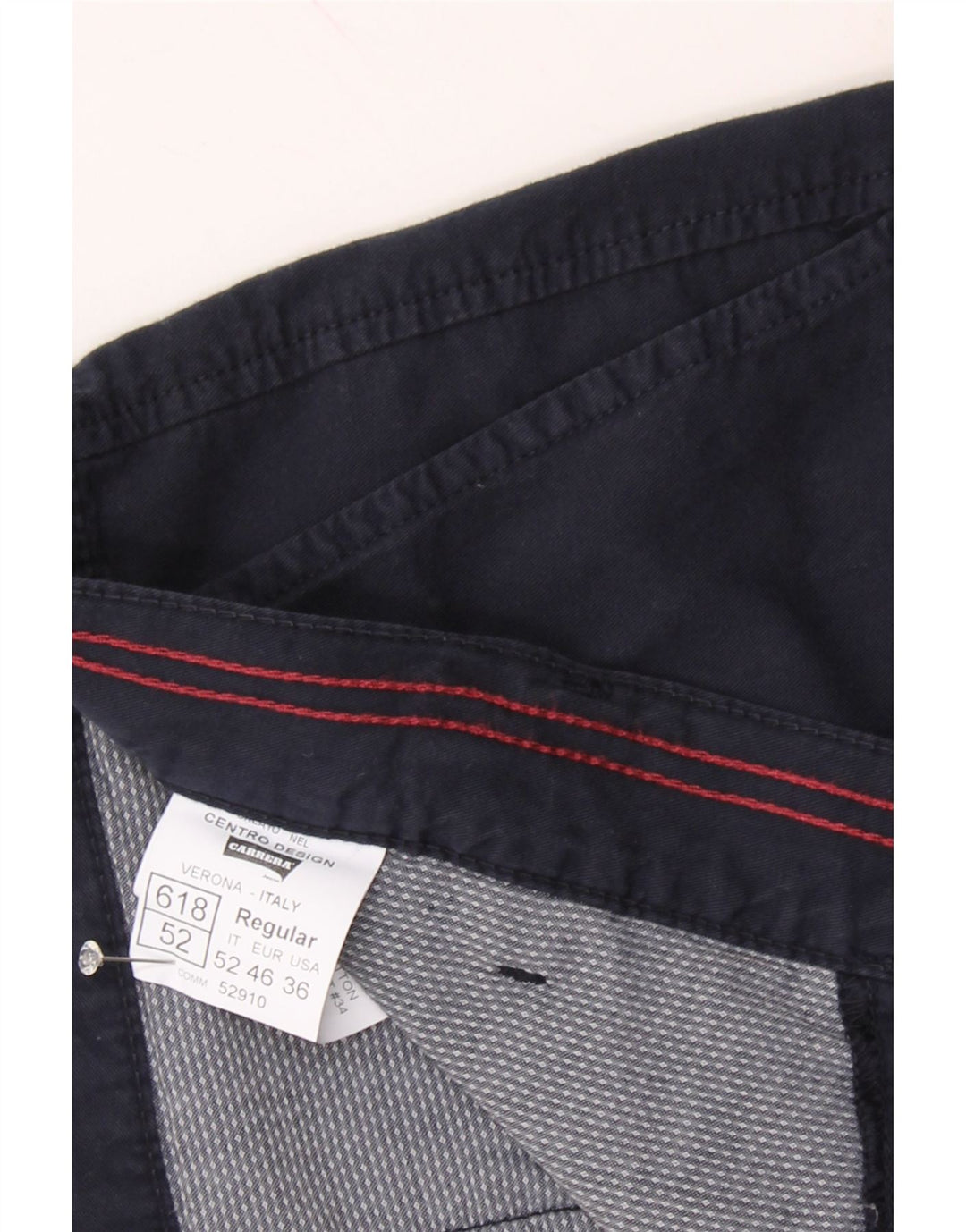 CARRERA Mens Cargo Shorts W36 Large Navy Blue Cotton Vintage Carrera and Second-Hand Carrera from Messina Hembry 