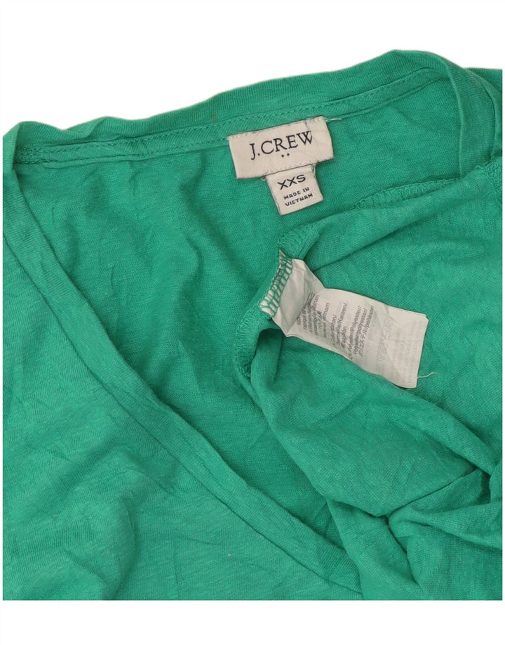 Canotta da donna J. Crew UK 2 2XS cotone verde