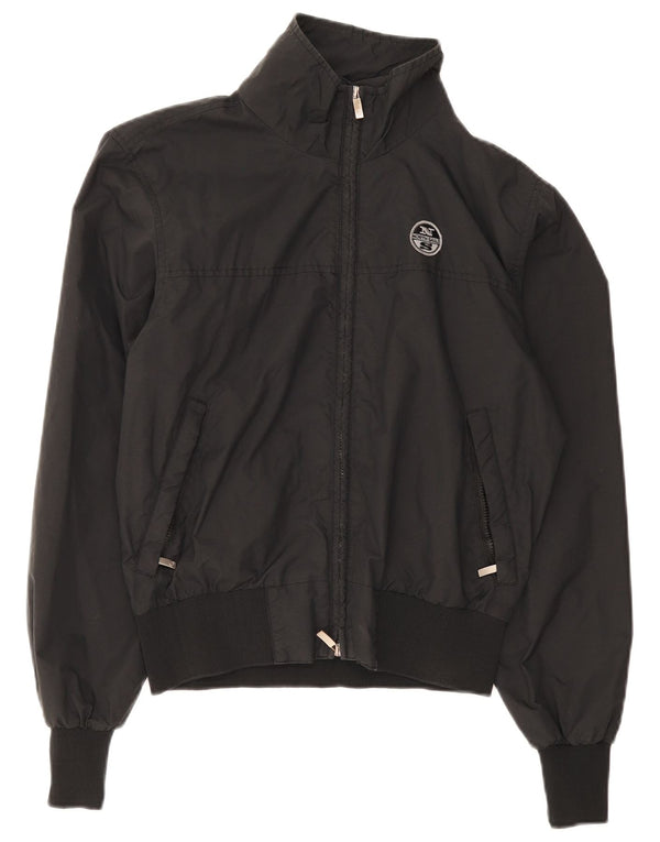 Giacca antipioggia da uomo North Sails UK 36 Small nera in poliammide